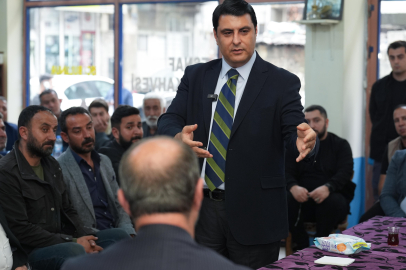 YILMAZ, ESNAF VE VATANDAŞLARLA BİR ARAYA GELDİ