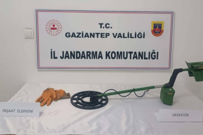 Kaçak kazı yapan 3 şahıs suçüstü yakalandı