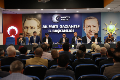 AK Parti Gaziantep teşkilatı, İsmail Emrah Karayel'i ağırladı