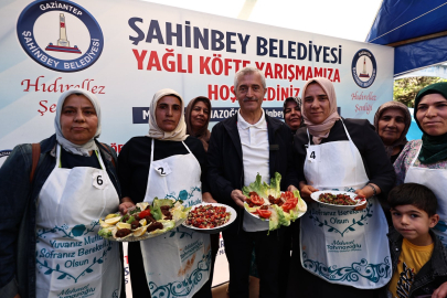 ŞAHİNBEY’DE BAHARIN GELİŞİ YAĞLI KÖFTE YARIŞMASI İLE KUTLANDI