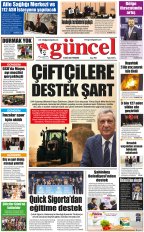 GÜNCEL GAZETE