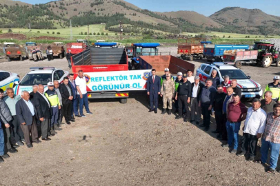 Jandarmadan 150 traktör sürücüsüne eğitim