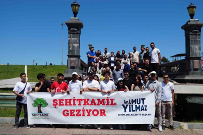 Şehitkamilli gençlerden Samsun çıkarması
