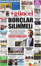 GÜNCEL GAZETE