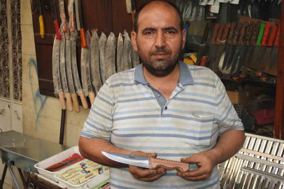 Bıçakçılarda bayram yoğunluğu