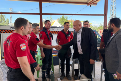 Meriç arama çalışmalarını takip etti
