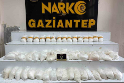 58 kilo metamfetamin ele geçirildi