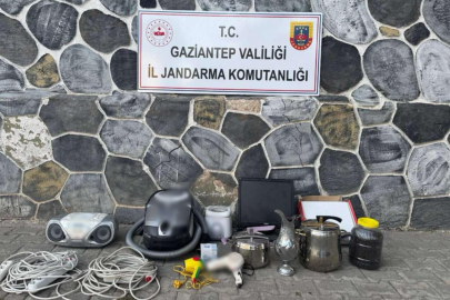 Gaziantep’te hırsızlık şüphelisi 38 şahıstan 8’i tutuklandı