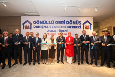 GÖNÜLLÜ GERİ DÖNÜŞ, DANIŞMA VE DESTEK MERKEZİ AÇILDI
