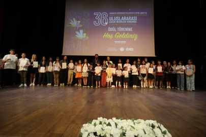 36. ULUSLARARASI ÇOCUK RESİMLERİ YARIŞMASININ ÖDÜLLERİ SAHİPLERİNİ BULDU