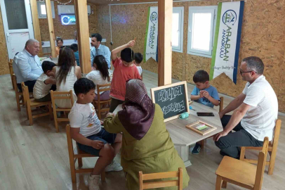 Araban Anaokulunda Tasarım Beceri Atölyesi açıldı