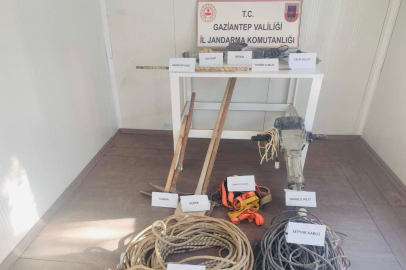 Kaçak kazı yapan 9 şüpheli yakalandı