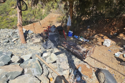 Kaçak krom madeni çıkaran 3 şahıs suçüstü yakalandı