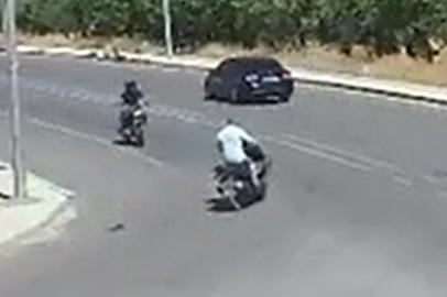 Motosikletler çarpıştı: 2 yaralı