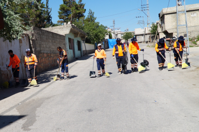 ŞEHİTKAMİL'DE KIRSAL MAHALLELER TEMİZLENDİ