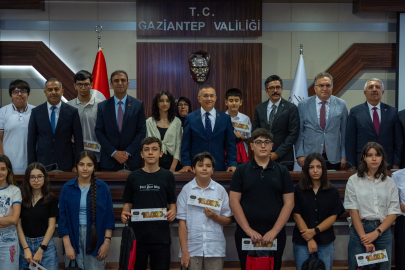 LGS Türkiye birincileri ödüllerini aldı