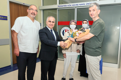 GAÜN ÇOCUK HASTANESİNDE BAŞARILI KEMİK İLİĞİ NAKLİ