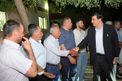 Yılmaz, Bağbaşı Mahallesi’nde vatandaşlarla bir araya geldi
