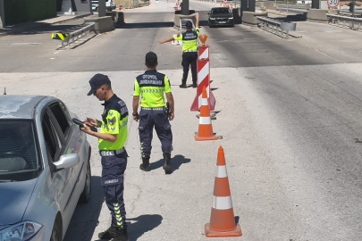 Dron destekli trafik denetimi