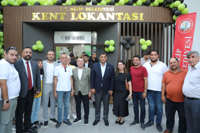 Nizip Kent Lokantası ve Salon Sporları Merkezi hizmete girdi