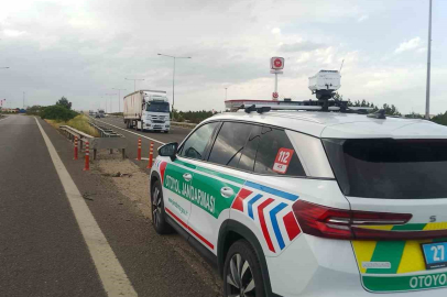 Otoyolda kural ihlali yapan 2 bin 46 araca ceza