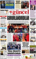 GÜNCEL GAZETE