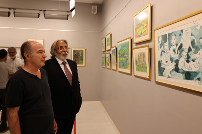 SANKO SANAT GALERİSİNDE ANNEANNE- TORUN SERGİSİ