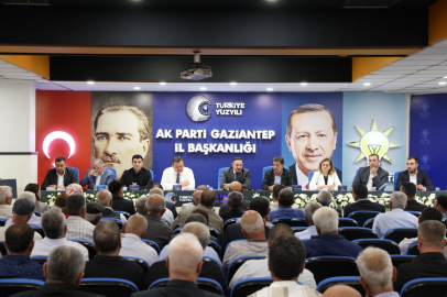 AK PARTİ’DEN MAHALLE TEMSİLCİLERİ İLE TOPLANTI