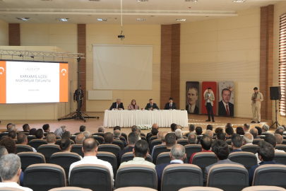 Muhtarları dinlediler