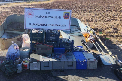 Ağ ile avlanma yasağına uymayan 2 şahıs suçüstü yakalandı