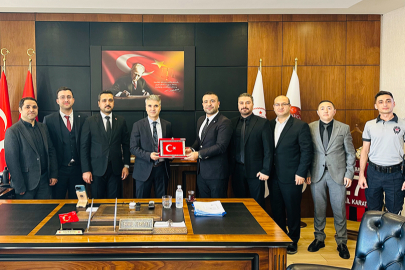 Büro Memur-Sen Gaziantep Adliye Şubesi’nden Başsavcı Karataş’a ziyaret