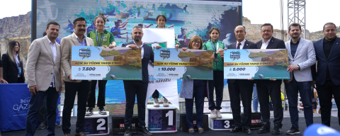 RUMKALE SU SPORLARI FESTİVALİNDE DERECEYE GİRENLER BELLİ OLDU