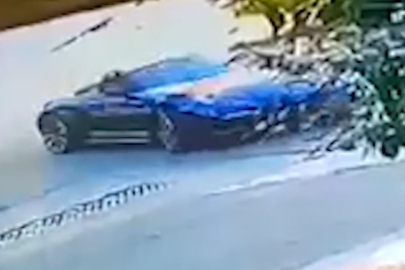 Drift atan lüks aracın sürücüsüne 50 bin TL ceza