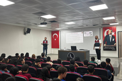 Jandarmadan öğrencilere siber güvenlik bilgilendirmesi