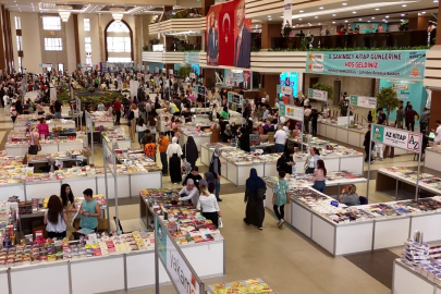 Kitap fuarı büyük ilgi gördü