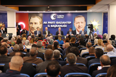 AK PARTİ GAZİANTEP İL DANIŞMA MECLİSİNDE “TERÖRSÜZ TÜRKİYE” ANLATILDI