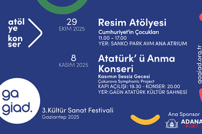 GAGİAD 3. Kültür Sanat Festivali 2025 için geri sayım başladı