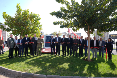 ŞEHİT EYYÜP UĞURLU PARKI DUALARLA AÇILDI