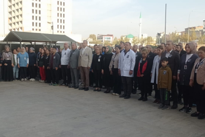 Ersin Aslan Eğitim Araştırma Hastanesi'nde anma