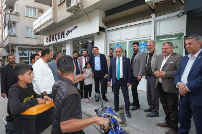 BAŞKAN YILMAZ’DAN NİZİP’E ZİYARET