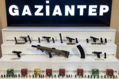 7 adet kaçak silah ele geçirildi: 1 şahıs tutuklandı