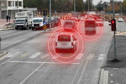 Kırmızı ışık ihlali yapan 990 araca ceza