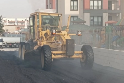 Nizip’te yol çalışması