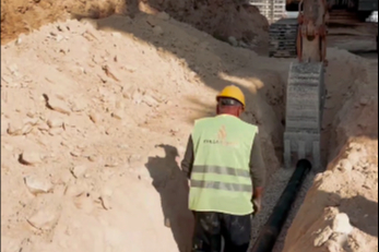 Yeni yerleşimlere modern su hattı