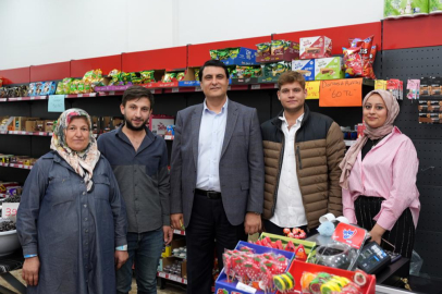 BAŞKAN YILMAZ’DAN KUZEYŞEHİR’E ZİYARET