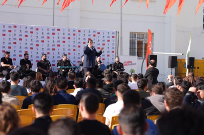 YILMAZ LİSE VE ÜNİVERSİTE ÖĞRENCİLERİ İLE BULUŞTU