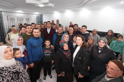 BAŞKAN YILMAZ’DAN EV ZİYARETLERİ