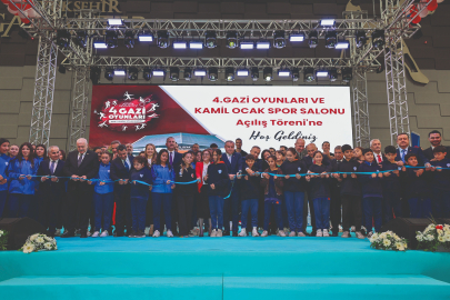Kamil Ocak Spor Salonu açıldı