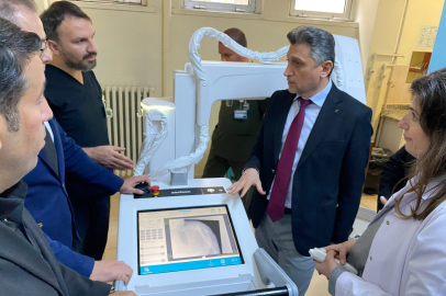 Yerli ve milli mobil dijital röntgen hizmete girdi