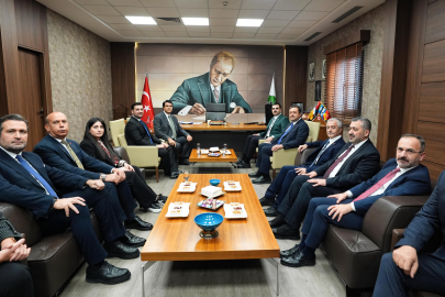 AK PARTİ GENEL SEKRETERİ İNAN'DAN YILMAZ’A ZİYARET